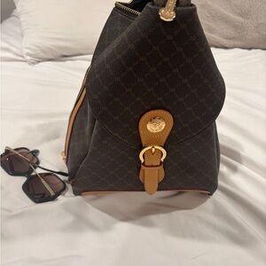 Rioni Black and Brown Shoulder Bag Like New